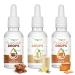 Flavor drops 3x 50ml - bundle Basic 10 - Flavdrops taste without calories - taste (MILK chocolate + vanilla milk + butter biscuit) Basic 10 50 ml (3 Pack)
