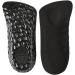 Invisible Height Increase Insoles - Shock Absorbing Heel Cushions & Lift Inserts for Men & Women - 1cm Black - Buy Online on GoSupps.com