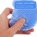 FRCOLOR 2pcs Infant Bath Sponge Brush with Silicone Scrubber - Baby Shower Care Set - Buy Online on GoSupps.com