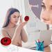 Old Grunge Albania Flag Contact Lens Travel Kit - Portable Cute Contact Box with Mirror for Daily Outdoor Use - Buy Online on GoSupps.com