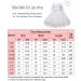 LZH Baby Girls Lace Dress | Bowknot Flower Gown | Baptism Christening Tutu | 0-24 Months | White - Buy Online on GoSupps.com