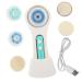 Angoily 1 Set Facial Cleansing Brush Electric Cleaner Electric Face Cleanser Silicone Cleaning Brush Face Care Cleaner Face Wash Brush Usb Abs Water Proof Facial Cleanser