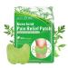 Knee Pain Relief Patch  Natural Wormwood Ingredients Plaster Pain Relieving Paste Patch  Pain Patch  Herbal Knee Patches for Pain Relief - Penetrates for Fast  Targeted Relief-1 Bags/12 Pcs Knee Pain Patches-1 Bags/12 Pc...