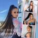 FINE PLUS 30 Inch Natural Black Ponytail Extension Long Yaki Straight Drawstring Ponytail Extension Clip in Ponytail Hair Extensions for Women(30 Inch Natural Black) 30Inch Natural Black - Buy Online on GoSupps.com