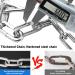 Bowfar High-Safety Bicycle Lock - Level 7 Chain Lock with 6mm Steel Waterproof Cover Anti-Theft Key Lock for Bikes Motorcycles & Scooters - Black - Buy Online on GoSupps.com