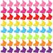 100 Packs Assorted Color Butterfly Hair Clips, Beautiful Mini Butterfly Hair Clips Hair Accessories for Women and Girls, Random Color