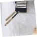 BELLIFFY 2pcs Eyebrow Pencil Brush Gel Black Eyebrow Pencil and Brush Black Eyeliner Pen Puff Eyebrown 1 count (Pack of 1) Black - Buy Online on GoSupps.com