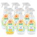 Sun & Earth All Purpose Cleaner, Light Citrus, Pack of 6, 132.0 Fl Oz All Purpose Spray Pack of 6