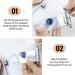 8-Piece Metal Toothpaste Squeezer Set | Stainless Steel Tube Squeezer | Bathroom Essential for Easy Toothpaste Use - Buy Online on GoSupps.com