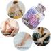 Naanle 2L Transparent Hot Water Bottle - Hortensia Flower & Bee Design for Menstrual Cramps Pain Relief Hand/Foot Heat & Cold Therapy - Buy Online on GoSupps.com