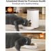 PAPIFEED Automatic Cat Feeder with APP Control | WiFi Smart Pet Food Dispenser for Cats, Rabbits & Small Dogs | Timed Portion Control | Up to 10 Meals Per Day | 1-12 Portions | LMZ - Buy Online on GoSupps.com