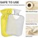 Yellow 2L Hot Water Bottle with Cover | Pain Relief for Hands & Feet | Ideal for Warming | Shop Internationally - Buy Online on GoSupps.com