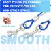 Super Floor Anchor Dog Leash - 5m Blue Earth Anchor for Large Dogs | Durable & Secure Dog Beach Accessory - Buy Online on GoSupps.com