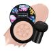 Ownest Mushroom Head Air Cushion BB Cream Concealer Lasting Nude Makeup Moisturizing Brightening Pigment CC Liquid Foundation Even Skin Tone Makeup Base BB Cream-(C-#03Nude)