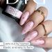 Didier Lab Rubber Base Gel and No Wipe Top Coat Set - Milky Pink Gel Nail Polish - Long Lasting UV LED Polish - 2pcs Rubber Milky Pink + Shiny - Buy Online on GoSupps.com