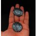 Hematite Oval Cabochon Pocket Stone for Anxiety Relief - Natural Crystal Thumb Worry Rubbing Stone - Buy Online on GoSupps.com