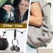 QOCO Extra Loud Cat and Dog Bells for Collar Pet Tracker Bells with Swivel Lobster Clasp Durable Collar Charms Pendant for Cats Dogs Training Harness Brass - Buy Online on GoSupps.com