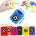 28-Piece Kids Welding Tape Wrist Set | 14 Sweat Bands & Whistles for Football Decorations & Birthday Parties - Buy Online on GoSupps.com