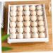 Hemobllo Box 30 Storage Drawers Fridge Refrigerator Eggs Egg Storage Bin Egg Container Egg Rack Food Cage As Shown 33X26.5X14.3cm - Buy Online on GoSupps.com