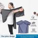 Unisex Post Shoulder Surgery Shirts | Long Sleeve Button-Up Cotton Care for Post Surgery Chemo Dialysis & Rehab | XX-Large Gray - Buy Online on GoSupps.com