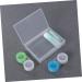 SOLUSTRE 2pcs Lens Case - Stylish Lens Storage & Double Boxes for Optimal Protection | Shop Internationally - Buy Online on GoSupps.com