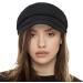 ColorSun Women's Black Newsboy Caps Beret Hat for Fashion Ladies - Buy Online on GoSupps.com