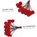 ABOOFAN 400 Pcs Artificial Berries Christmas Berries Christmas Ornament Simulation Red Berry Artificial Flower Decor Red Berry Adornments Simulated Red Berry Double Head Plant Foam - Buy Online on GoSupps.com