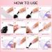 Morovan Poly Gel Nail Kit - 1 OZ Poly Nail Extension Gel 4 Colors | All-in-One DIY Gel Kit for Beginners - Large Capacity & Easy Use - Buy Online on GoSupps.com