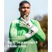 T1tan Classic 1.0 Goalkeeper Gloves - Finger Protection - Football Gloves in Various Sizes & Colors - Classic 1.0 White-Out (FP) 10 10 - Buy Online on GoSupps.com