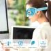 Gel Eye Mask - Reusable Cooling Ice Mask for Puffy Eyes, Dark Circles, Headaches - Stress Relief - Buy Online on GoSupps.com