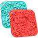 Knitly Licking Pads for Dogs 2Pcs - Slow Feeder Mat with Suction Cups | Boredom & Anxiety Reducer for Large Medium Small Dogs | Ideal for Food, Treats, Yogurt, Peanut Butter - Buy Online on GoSupps.com