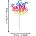 24 Pack 16th Birthday Cupcake Toppers Glitter Sixteen Happy Sweet 16 Cupcake Picks Cheers to 16 Years Old Cupcake Decorations for 16th Birthday Anniversary Party Cake Decorations Supplies Light Blue 3-rainbow - Buy Online on GoSupps.com