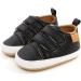 MK MATT KEELY Baby Girl First Walking Shoes | Anti-Slip Soft PU Leather Sneakers for Infant Toddler 3-6 Months - Black Style2 - Buy Online on GoSupps.com