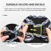 Doramio XXS Dog Harness & Leash for Small Dogs and Cats - Reflective Breathable Safety Harness - Step-In Design - Perfect for Small Breeds (Black) - Buy Online on GoSupps.com