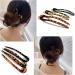 CCHAMP 3x Large U shaped hair pin clip hairpin for gripping bun french style 2 prongs fork sticks hair bun grip pin chignon holder clip for women girls hairstyle accessories - Buy Online on GoSupps.com