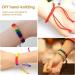 Cyrank Wooden Jig Bracelet Maker - Adjustable Paracord Bracelet Kit for DIY Wristband Knot Braiding - Buy Online on GoSupps.com