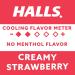 HALLS Throat Soothing Creamy Strawberry Drops - 25 Count | International Shipping Available - Buy Online on GoSupps.com