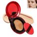 Red Cushion Foundation, Waterproof Flawless Air Cushion Foundation, Cushion Foundation Makeup For Glass Skin, Long-Lasting, Lightweight, Buildable Coverage, Easy Application (21n)
