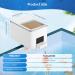 Automatic Fish Feeder WiFi Intelligent Timing Auto Food Dispenser USB Rechargeable 100ML Fish Feeder Dispenser for Aquarium Moisture-Proof Design Mobilephone APP Control - Buy Online on GoSupps.com