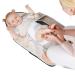 Anti roll Changing mat Baby - The Wriggler Portable Travel pad with Straps