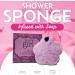 Buy Lavender Soap Infused Shower Sponge Scented Body Bath Sponge for Women | Perfect for Spa & Travel - Buy Online on GoSupps.com