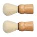 Mini Professional Wooden Handle Shaving Brush for Men - Beard & Mustache Care | Ideal for Salons | International Shipping - Buy Online on GoSupps.com