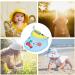 Happy Cherry Children's Tennis Cap - Adjustable UV Protection Sun Visor for Boys & Girls | Light Blue Summer Hat for Baseball Golf & Beach Activities - Buy Online on GoSupps.com