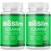 (2 Pack) Bioslim Cleanse Capsules Official Bioslim Cleanse Supplement Pills with All Natural Ingredients Advanced Active Health Lifestyle Formula with Premium Vitamins for Women & Men (120 Capsules)