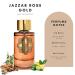 Jazzab Rose Gold Arab Perfume 100ml Rose Woody Amber Oud Perfume For Her Eau De Parfum 100ml Fresh Scent Spray for Women - Buy Online on GoSupps.com