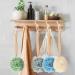 Large Loofah on a Stick Shower Back Scrubber | Long Handle Body Bath Sponge | Exfoliating Luffas for Men and Women | Pack of 12 - Buy Online on GoSupps.com