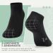 Momoshe Unisex Cotton Sneaker Socks - 10 Pairs (5 Grey 5 Black) for Men & Women | Comfortable Short Sports Socks Size 47-50 | International Shipping - Buy Online on GoSupps.com