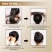 2 Pcs Dark Brown Magic Hair Bun Maker - Fast & Easy Donut Bun for Girls and Women - Buy Online on GoSupps.com
