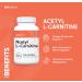 NUI NUTRA Acetyl L-Carnitine Supplement 500mg - 150 Capsules for Energy & Metabolism Support - Buy Online on GoSupps.com