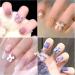 500PCS 3D Nail Charms - Butterfly, Bowknot, Flower, Heart, Pearls, Bear - Resin Nail Rhinestones for Nail Art Decoration & DIY Crafts - Buy Online on GoSupps.com